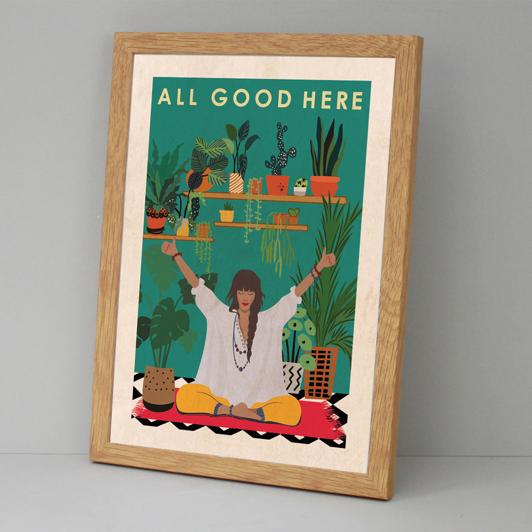 all-good-here-brunette-wallchart-co