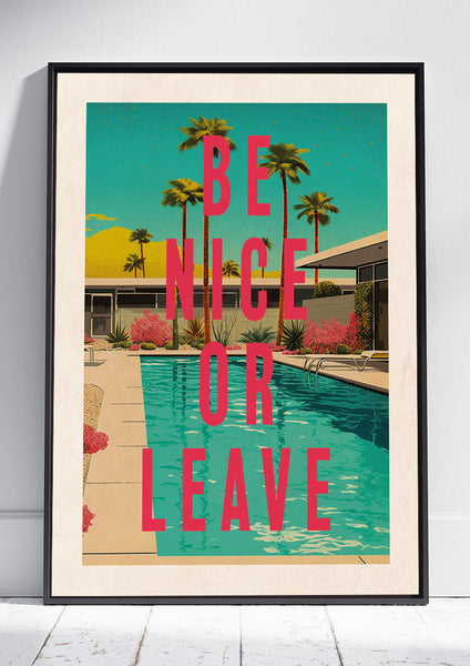 Be Nice or Leave (red)
