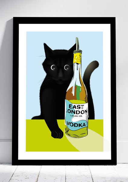 Cat with Vodka