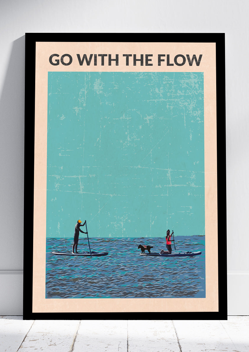 Go with the Flow Print