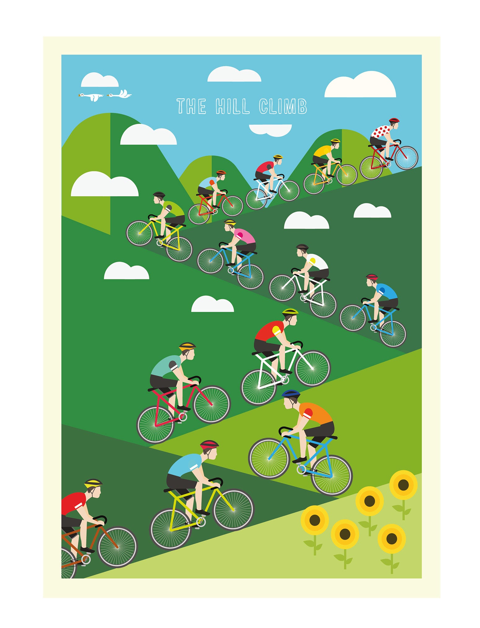 Hill Climb Print