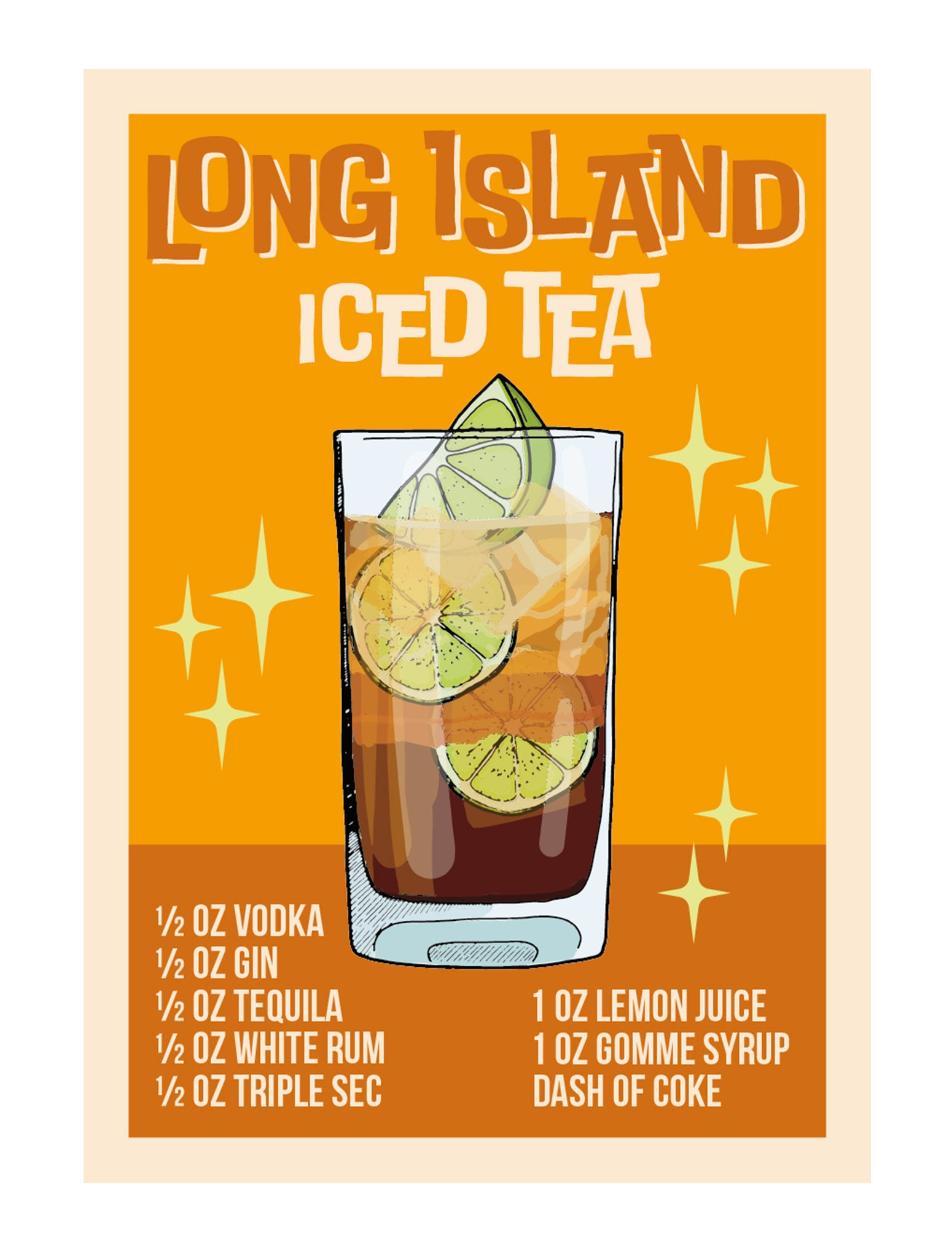 Long Island Iced Tea Print