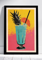 Pineapple Cocktail (pop art)