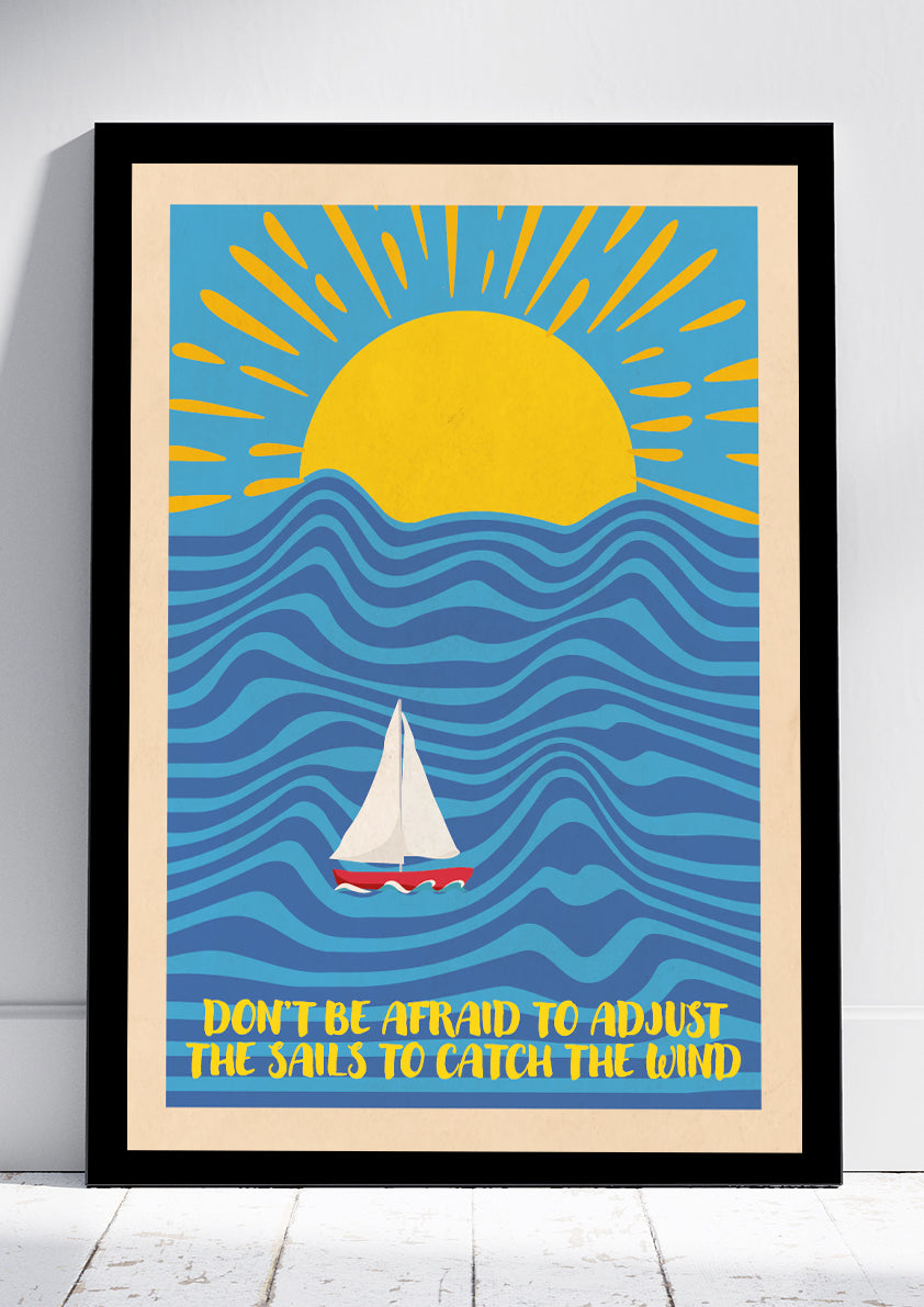 Adjust the Sails Print