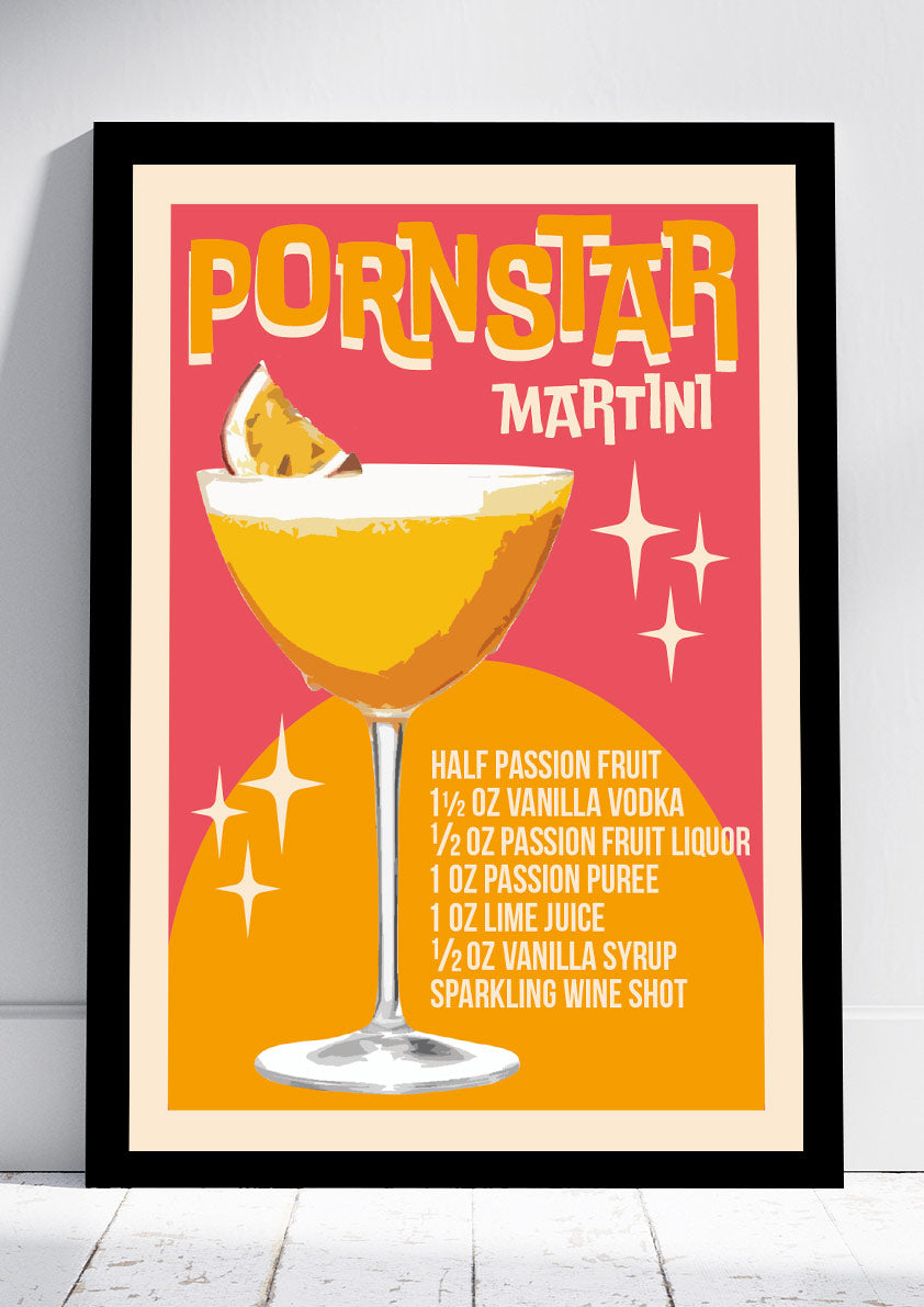 Pornstart Cocktail Print