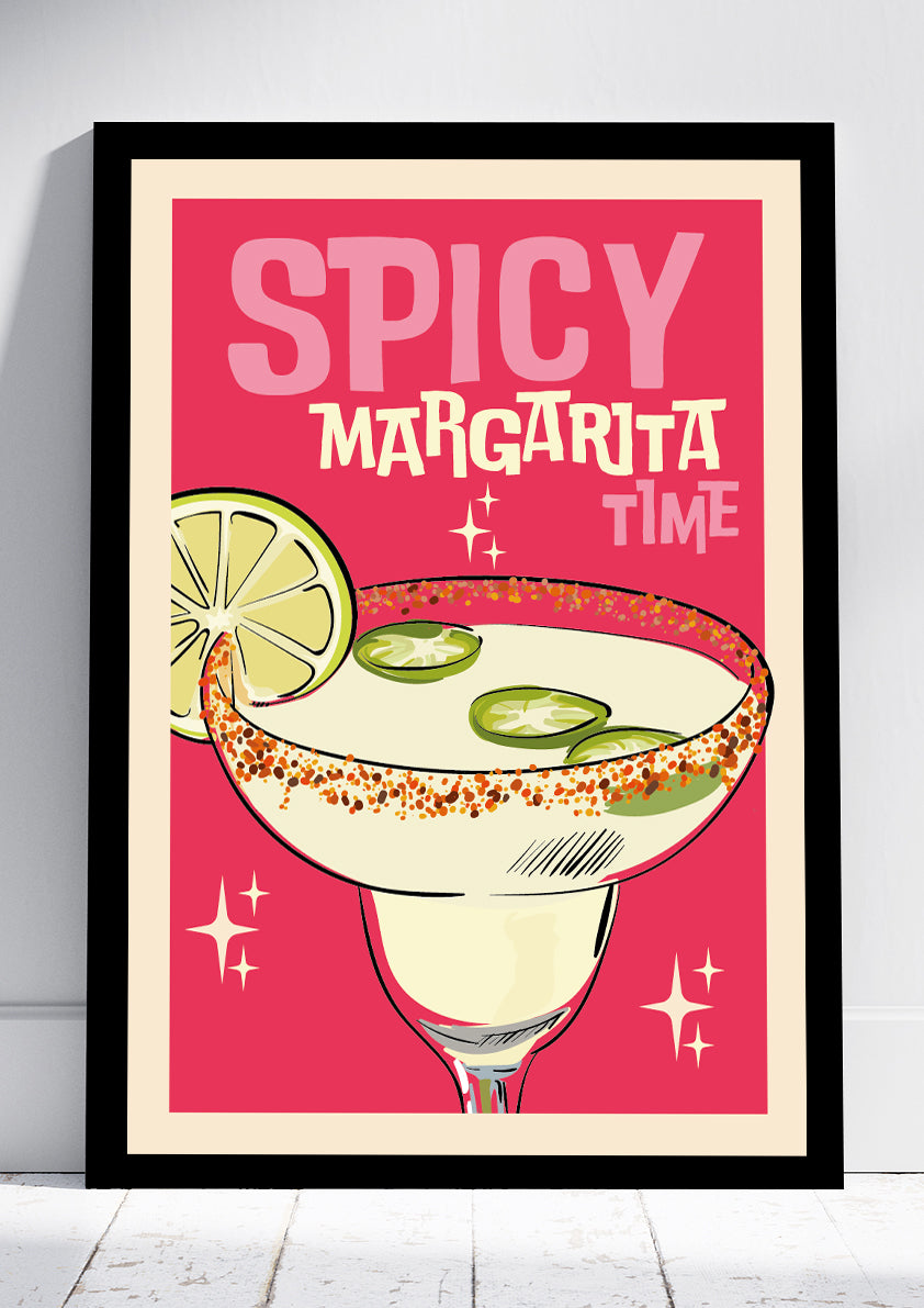 Spicy Margarita Time Print