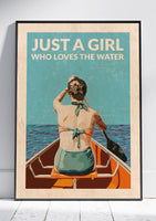 Just a Girl who loves the Water (Brunette)