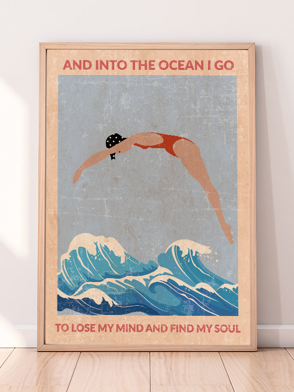 Into the Ocean I go (red)