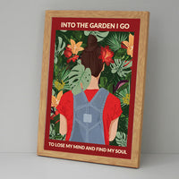 Into the Garden (Maroon/Brunette)