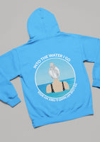 Into the Water I go Hoodie (grey / blue)