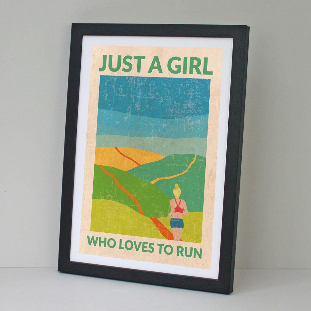 Just a Girl who loves to Run (Blonde)