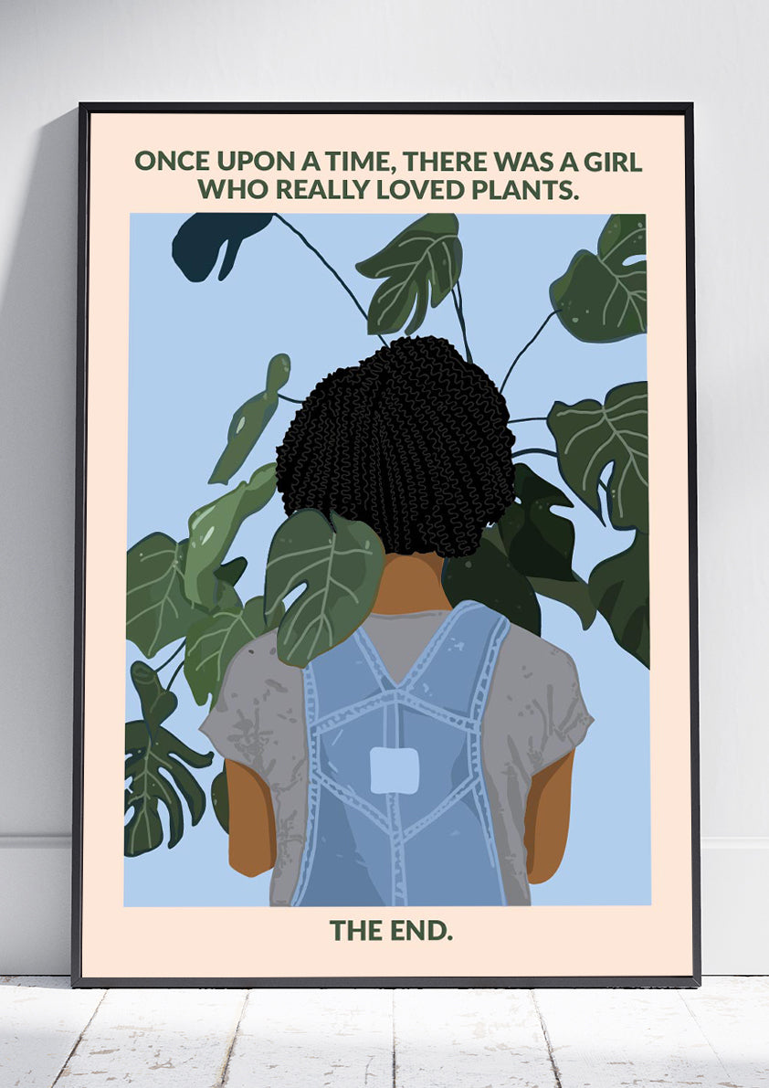 Plant Girl (Afro)