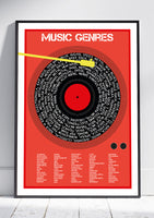 Vinyl Genres (red)
